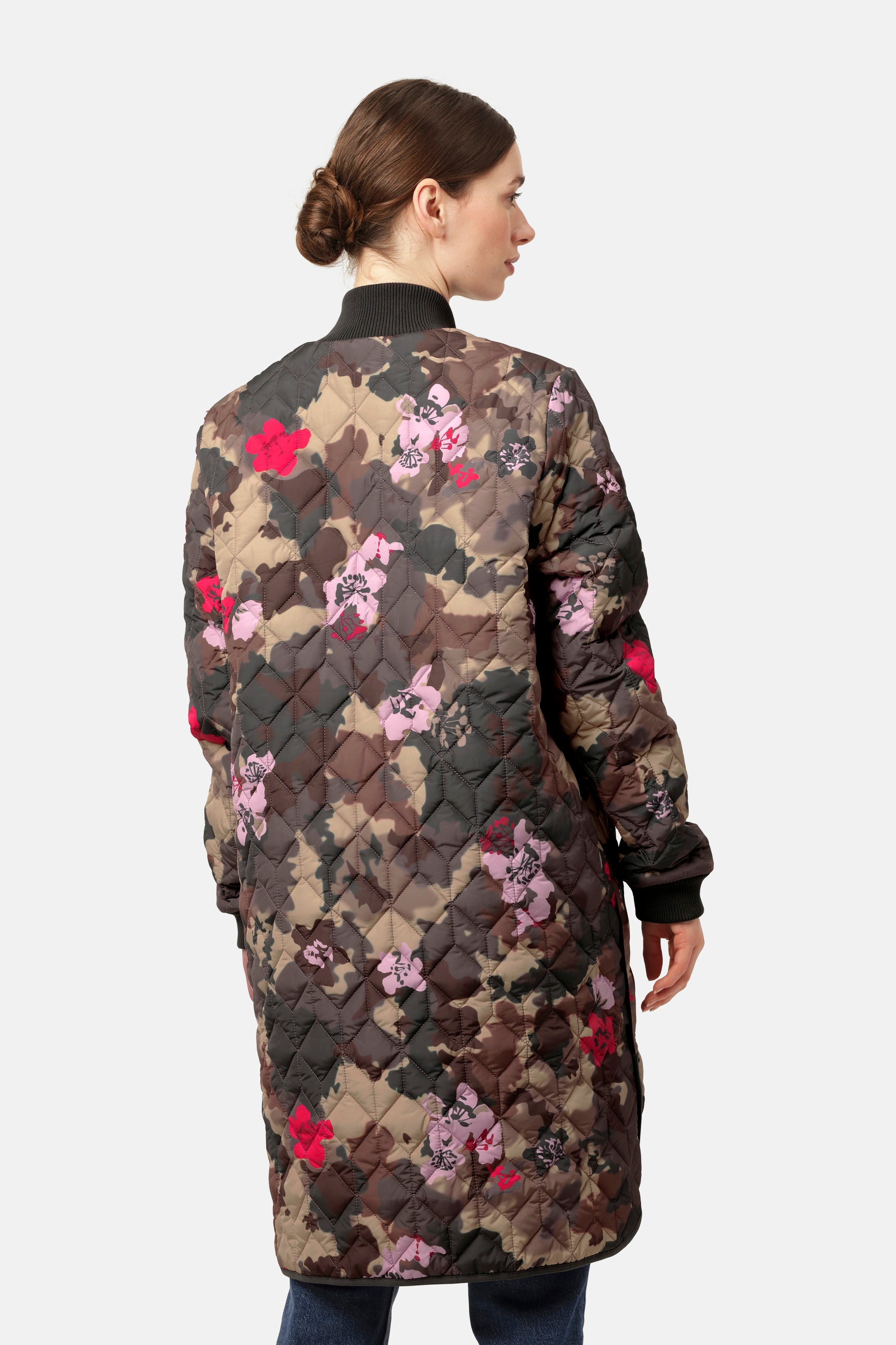 Ilse Jacobsen Hornbæk Outerwear Steppjacke Coat 799 Floral Camo
